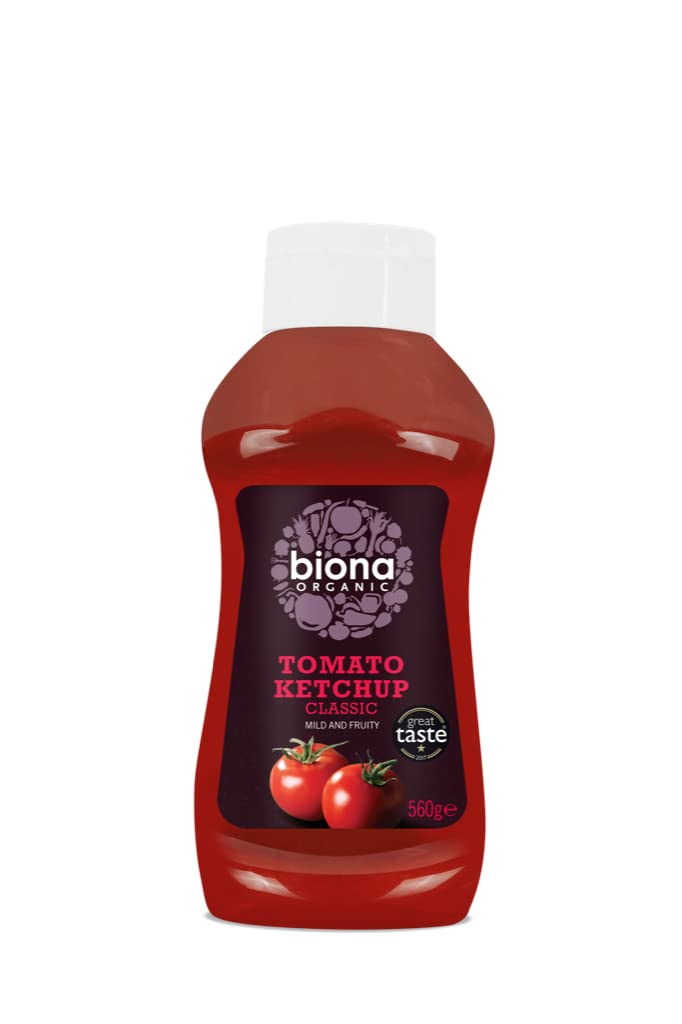 Biona | Classic Tomato Ketchup Squeezy | 9 x 560g