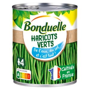 Bonduelle Haricots Verts Extra Fins 4/4 (440g net) 800g
