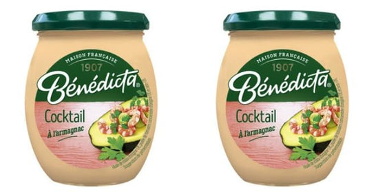 Bénédicta Cocktail Sauce à l'Armagnac, French Maison Française Recipe - Pack of 2