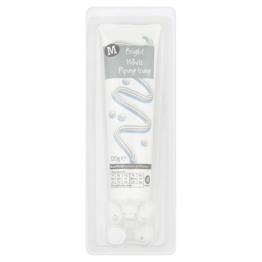 Morrisons Bright White Piping Icing, 120 g