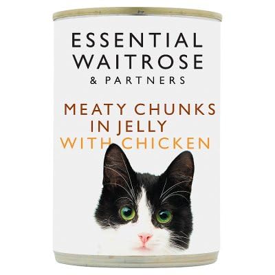 Waitrose Essential Chunks in Jelly with Chicken, 400g