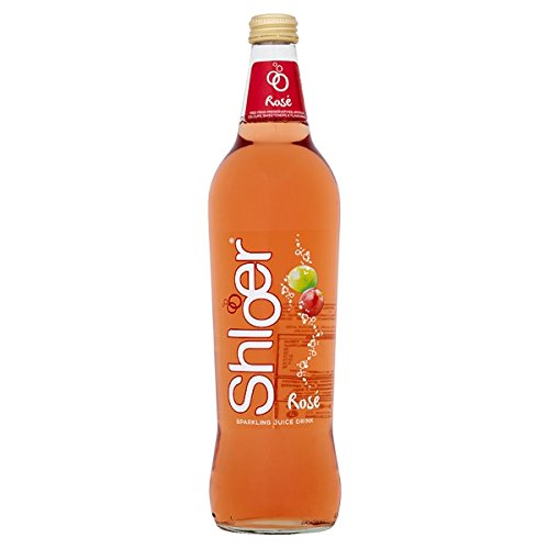 Shloer Rose Grape Sparkling Juice Drink (6 x 750ml Bottles)
