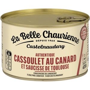 La Belle Chaurienne Cassoulet au Canard (1/2) 420g