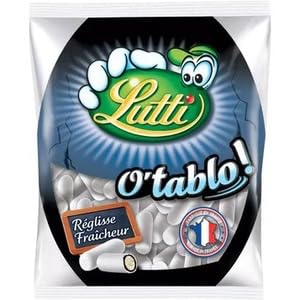 Lutti O Tablo Fresh Licorice 200g