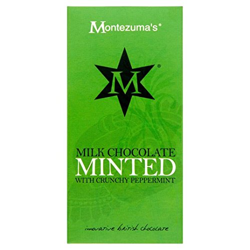 Montezuma's Minted - Crunchy Peppermint Milk Chocolate Bar 90g