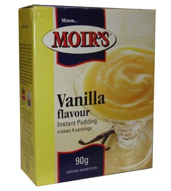 Moir's Instant Pudding, Vanilla Flavour, 90g, Makes 4 Servings