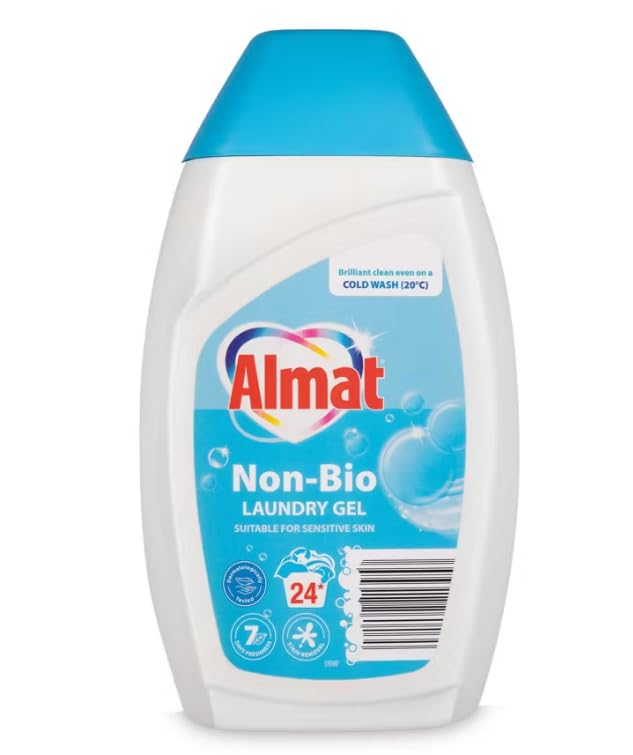 Almat Non-Bio Laundry Gel, 24 Washes (Pack of 2)