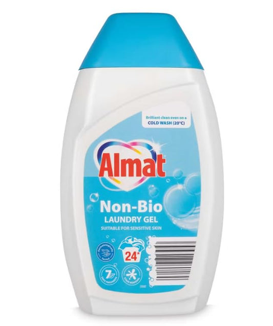 Almat Non-Bio Laundry Gel, 24 Washes (Pack of 2)