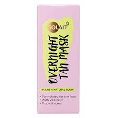 SOLAIT OVERNIGHT TAN MASK -builds a natural glow 50ml