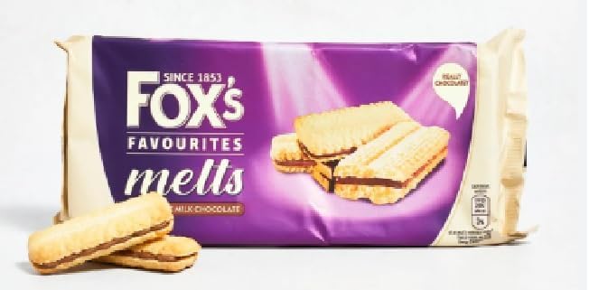 Fox's Favourites Melts Viennese Milk Chocolate 120g