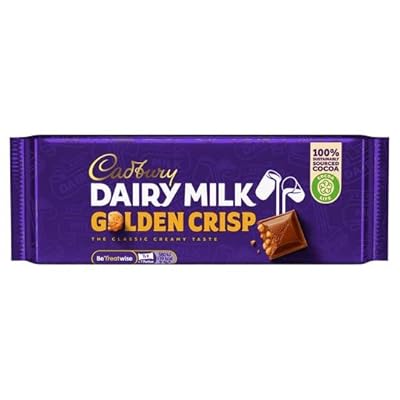 Cadbury Dairy Milk Golden Crisp Standard Bar 49g