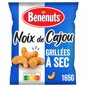 Bénenuts Noix de Cajou, Grillées à Sec, 165g