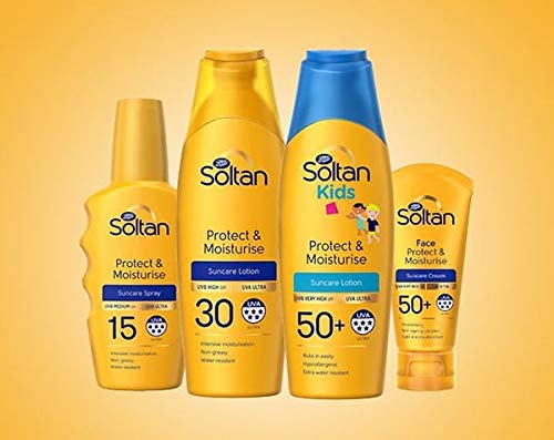 Soltan Protect & Moisturise Spray SPF50