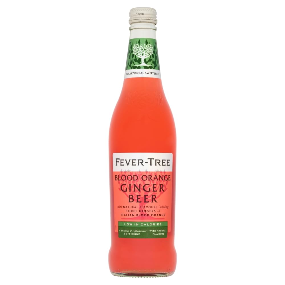 Fever-Tree Light Blood Orange Ginger Beer 500ml