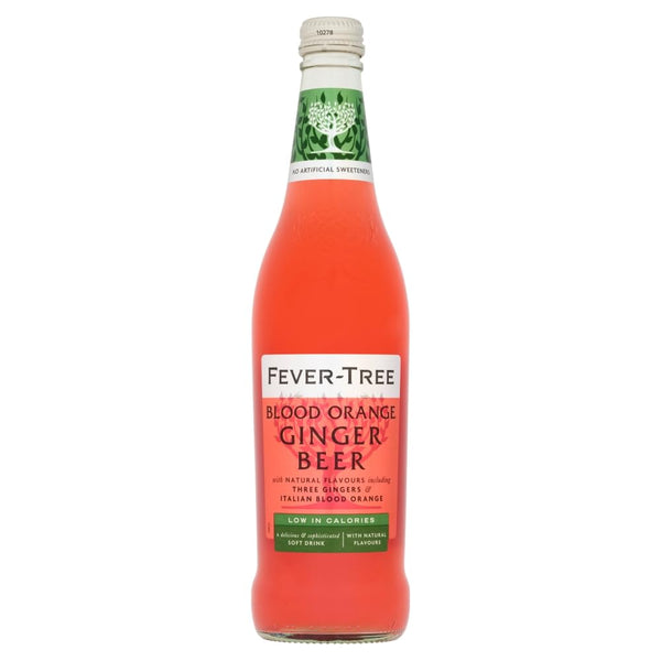 Fever-Tree Light Blood Orange Ginger Beer 500ml