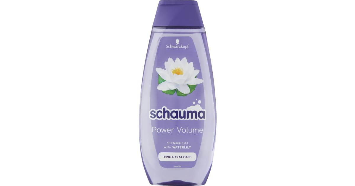 Schauma Power Volume 48h Plump Up Shampoo Hair Shampoo with a Volume of 400 ml
