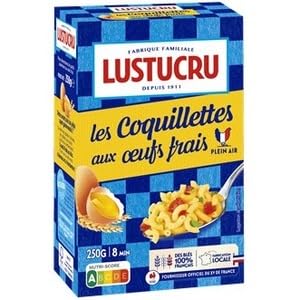 Lustucru les Coquillettes aux Oeufs Frais Pasta, 250g