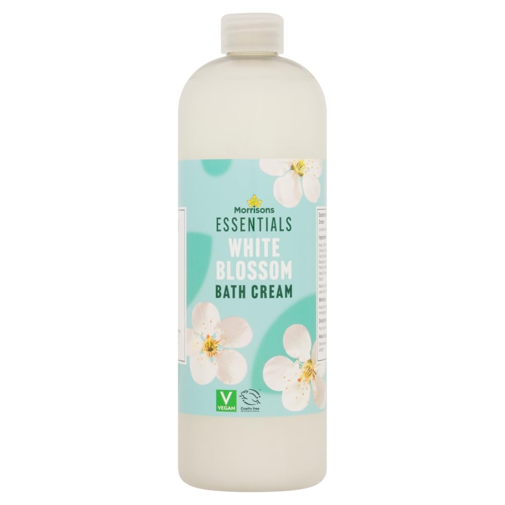 Morrisons Essentials White Blossom Bath Creme 750ml