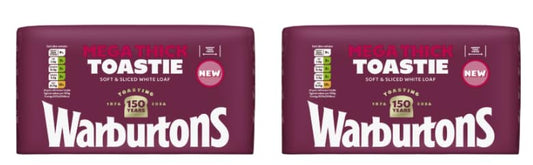 Warburtons Mega Thick Toastie Soft & Sliced White Loaf
