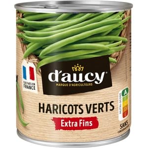 D'Aucy Haricots Verts Extra Fins (1/2) 440g