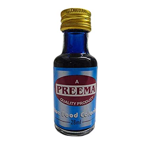 Preema Blue Liquid Food Colouring 28ml