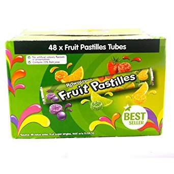 Rowntree Fruit Pastille Roll - 32 x 50g 1600g