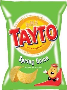 Northern Irish Tayto Spring Onion Full Bag 35g