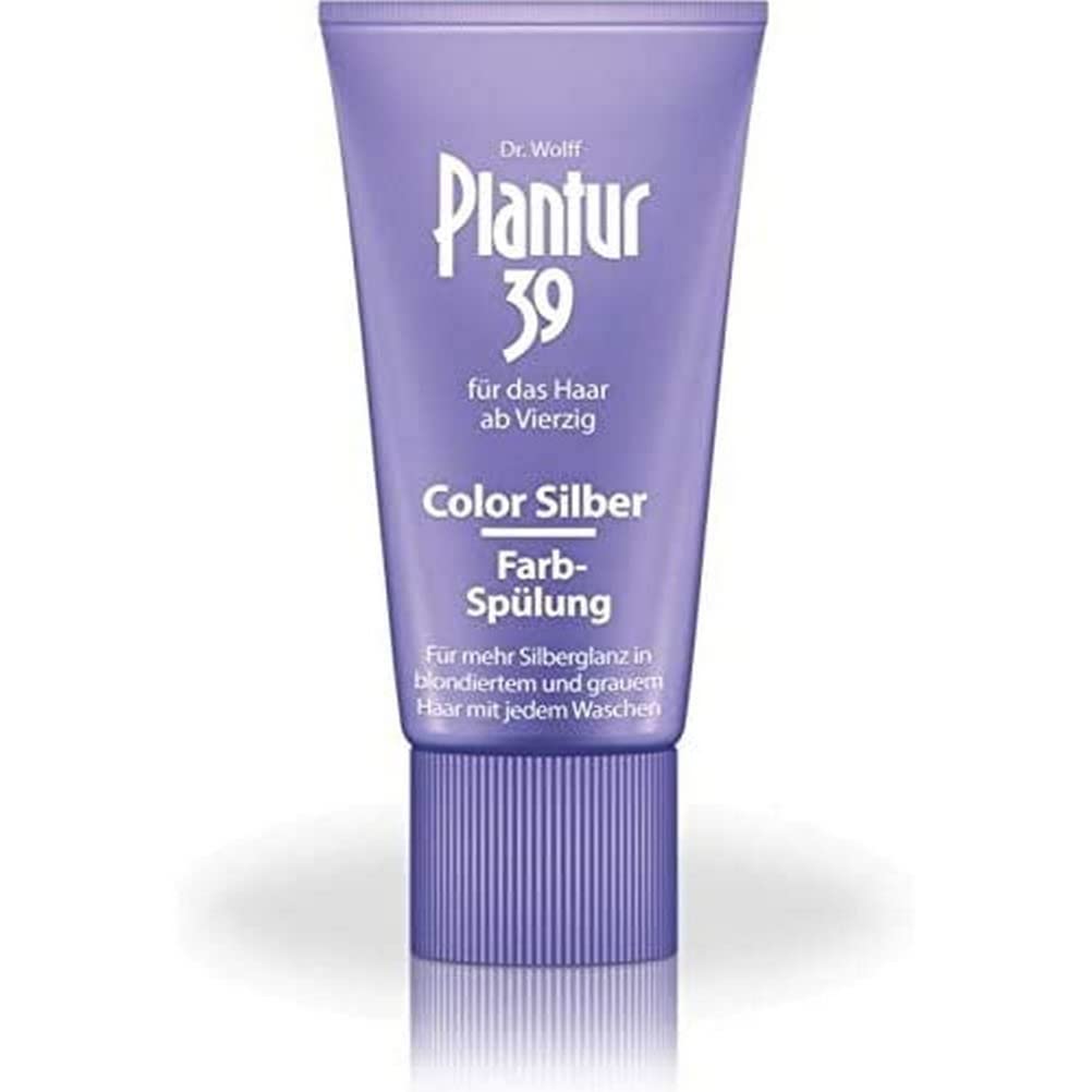 Plantur 39 Purple Conditioner 150ml | Enhanced Silver Sheen for Bleached and Grey Hair | Prevents and Reduces Hair Loss and Supports Hair Growth