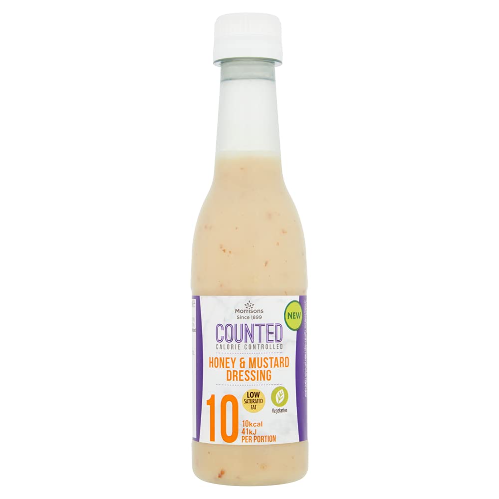 Morrisons Counted Honey & Mustard Dressing 250Ml,, 1 x 1 ml