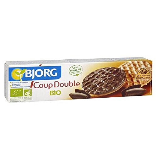 Bjorg Biscuits Coup Double Bio Chocolat 200g