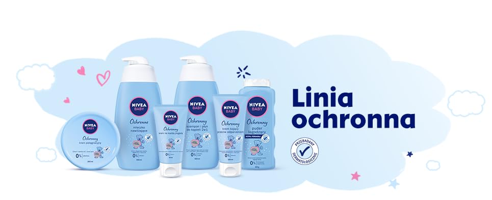 NIVEA Baby Gentle Bath Lotion Hypoallergenic for Baby Children 500ml