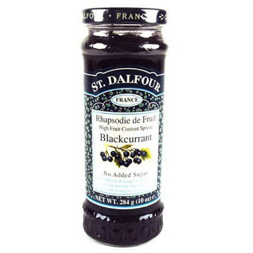 St Dalfour Blackcurrant Fruit Spread 284g by Saint Dalfour