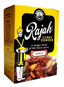 Rajah Curry Powder, Medium, Unique Blend of Finest Spices, 100g