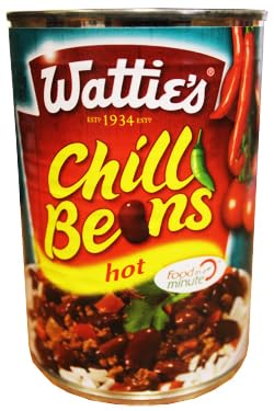 Wattie's Chilli Beans, Hot, Canned, 420g