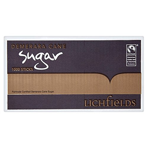 Lichfields Demerara Cane Sugar – 1000 Sticks