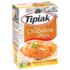 Tipiak Fine Chapelure de Pain, Breadcrumbs for Gratin, Finesse et Gratiné