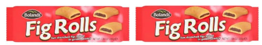 Bolands Fig Rolls, Sun Drenched Figs Baked in Golden Pastry - (Pack of 2)