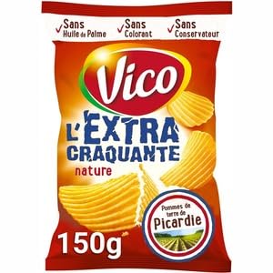 Vico L'Extra Craquante Nature Crisps,135g