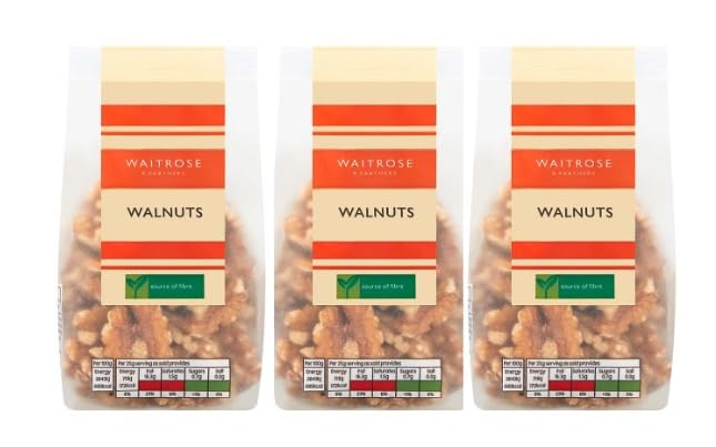 Waitrose Walnuts 150g, Pack of 3