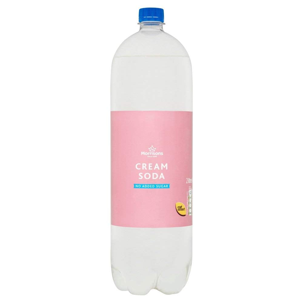Morrisons No Added Sugar Cream Soda, 2L