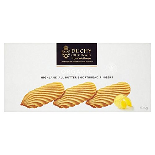Waitrose Duchy Organic Butter Shortbread Fingers 160g