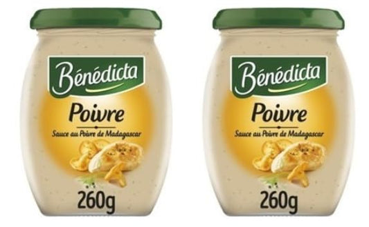 Bénédicta Poivre Sauce au Poivre de Madagascar - Pack of 2