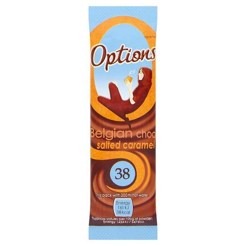 Options Salted Caramel Hot Chocolate Sachet, 11g
