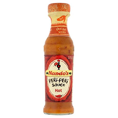 Nando's Lovers Peri-Peri Sauces and Marinades Gift Set 125ml Medium, Hot and Garlic Sauce + 262ml Medium and Hot Marinades