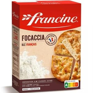 Francine Focaccia Bread Mix, Blé Français, Made in France