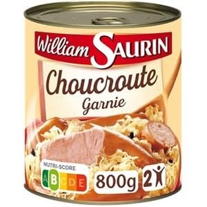 William Saurin Choucroute Garnie, 800g