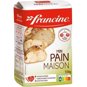 Francine Mon Pain Maison Bread Flour, Source of Fibre and Protein, 1.5kg