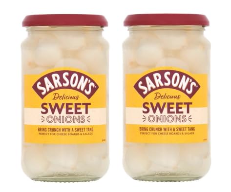 Sarson's Delicious Sweet Pickled Onions, Pack of 2