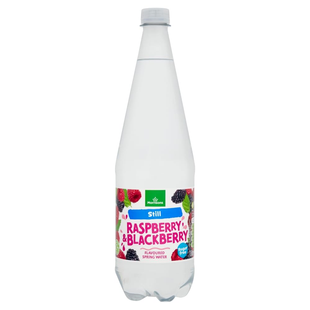 Morrisons Still Raspberry & Blackberry Flavoured Spring Water 1l