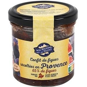 Nos Regions Ont Du Talent Confit de Figues Récoltées en Provence,150g